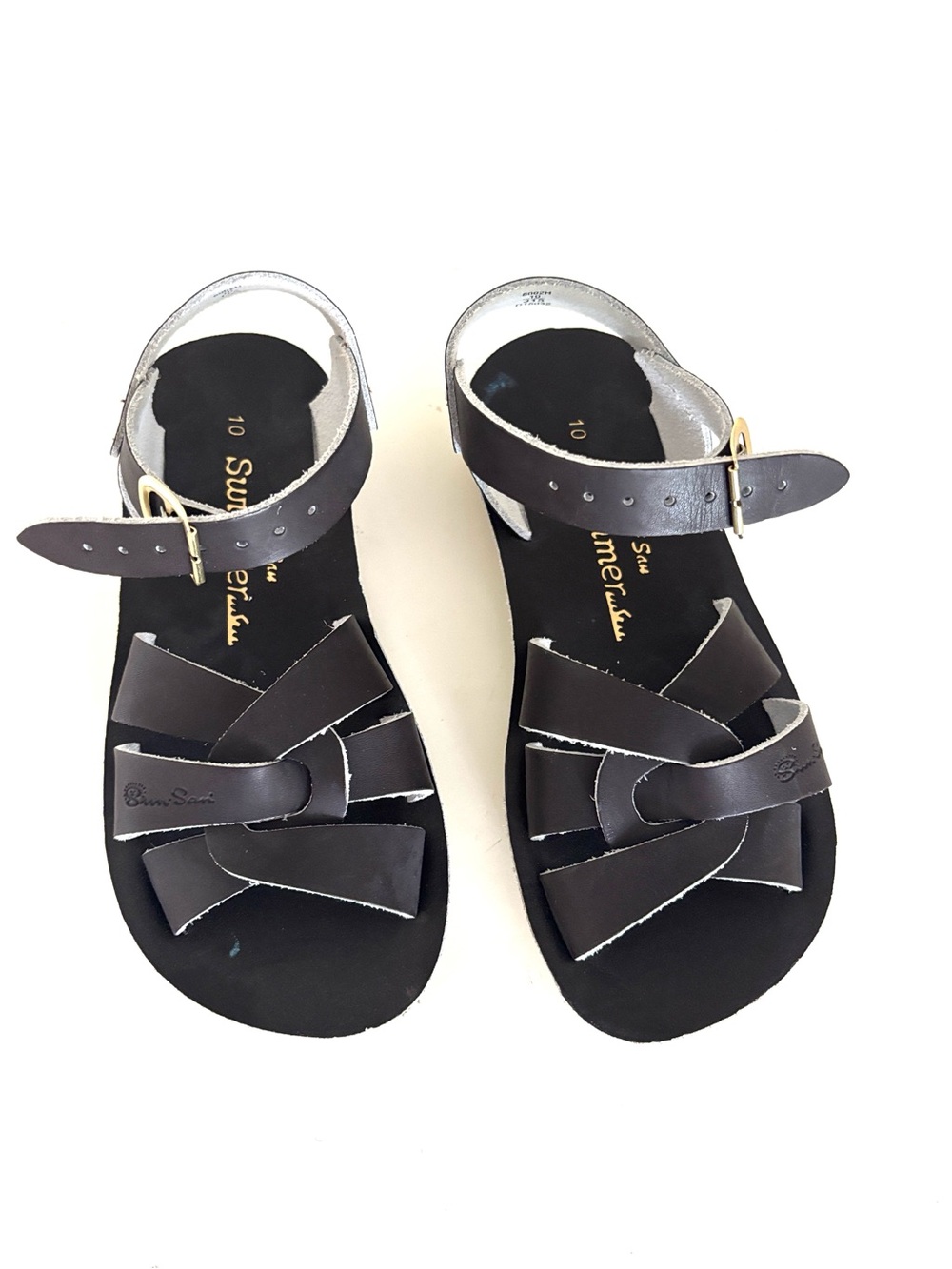 Sun San Swimmer Brown Strap Sandals